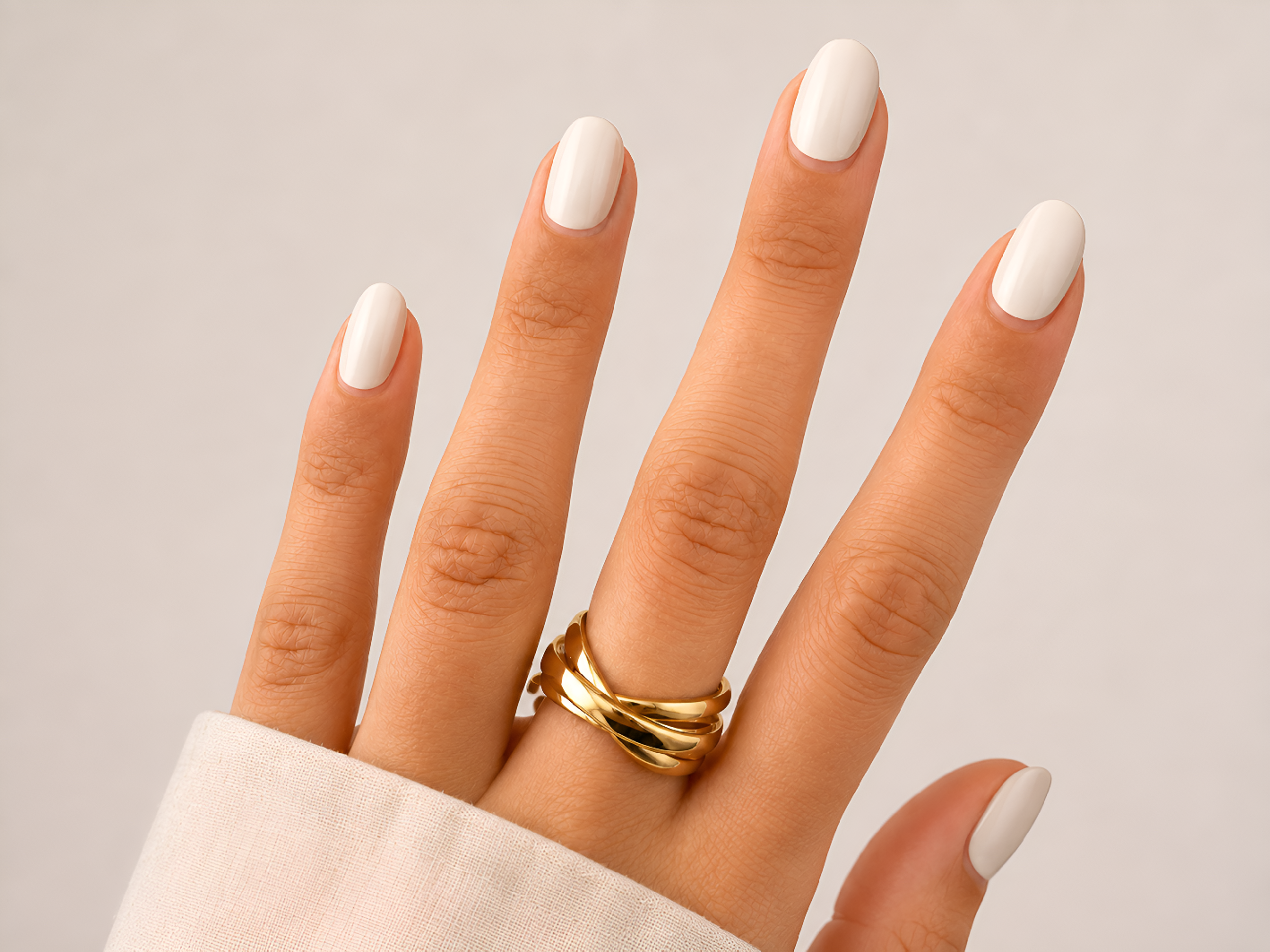SYLVIENE Prsten TRINITY Gold Velikost: 7/54-55