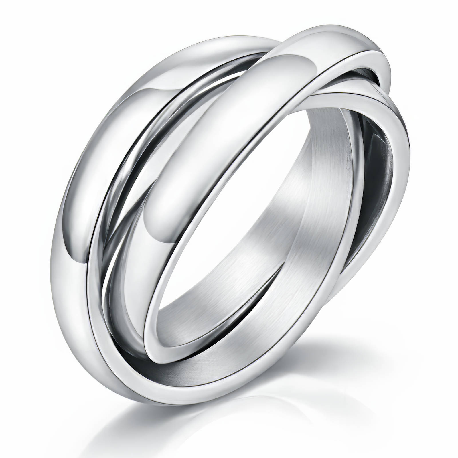 SYLVIENE Prsten TRINITY Silver Velikost: 6/52