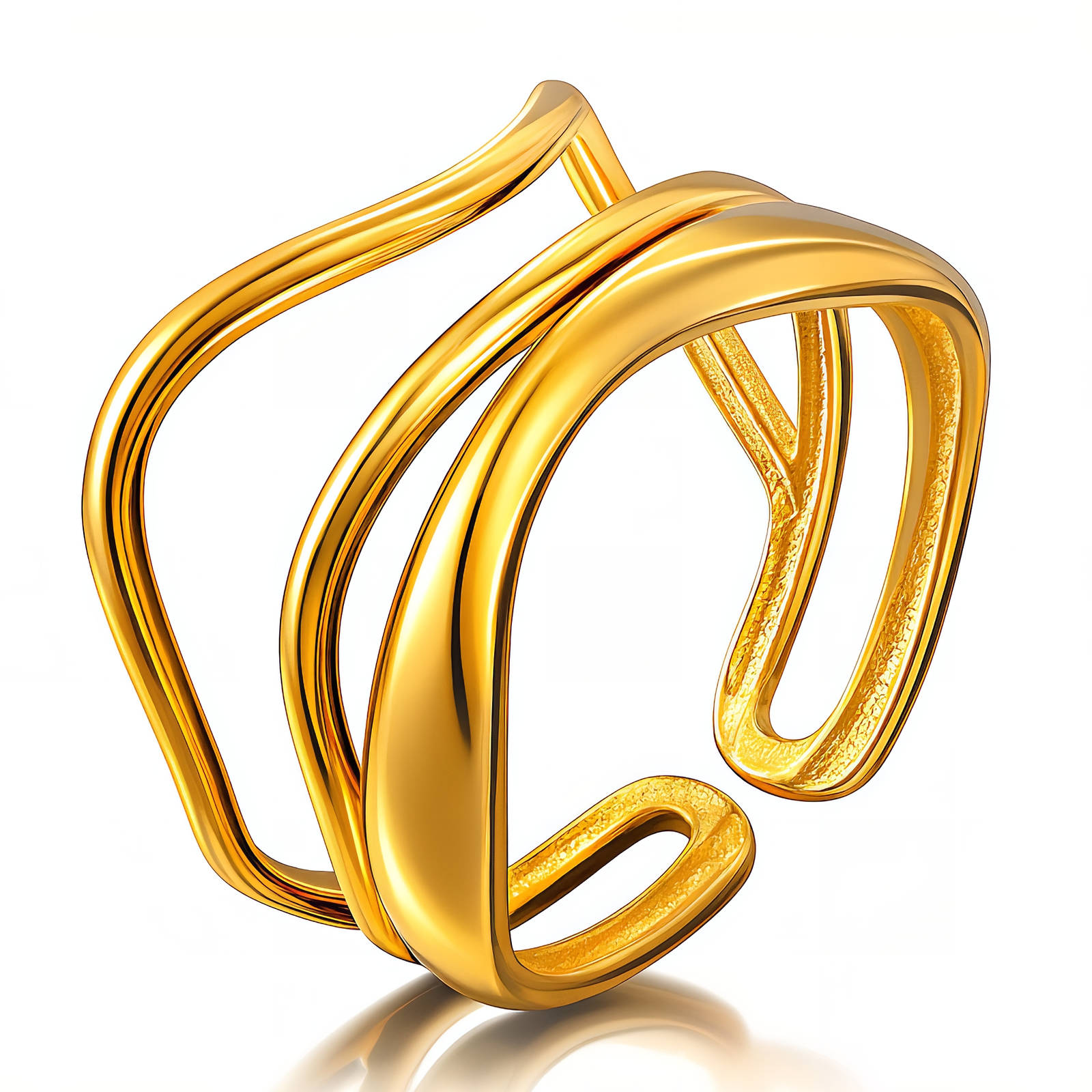 SYLVIENE Prsten DUNE Gold
