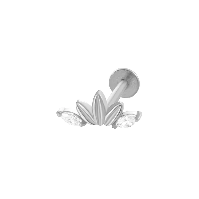 SYLVIENE Labreta Chic se Zirkony Silver