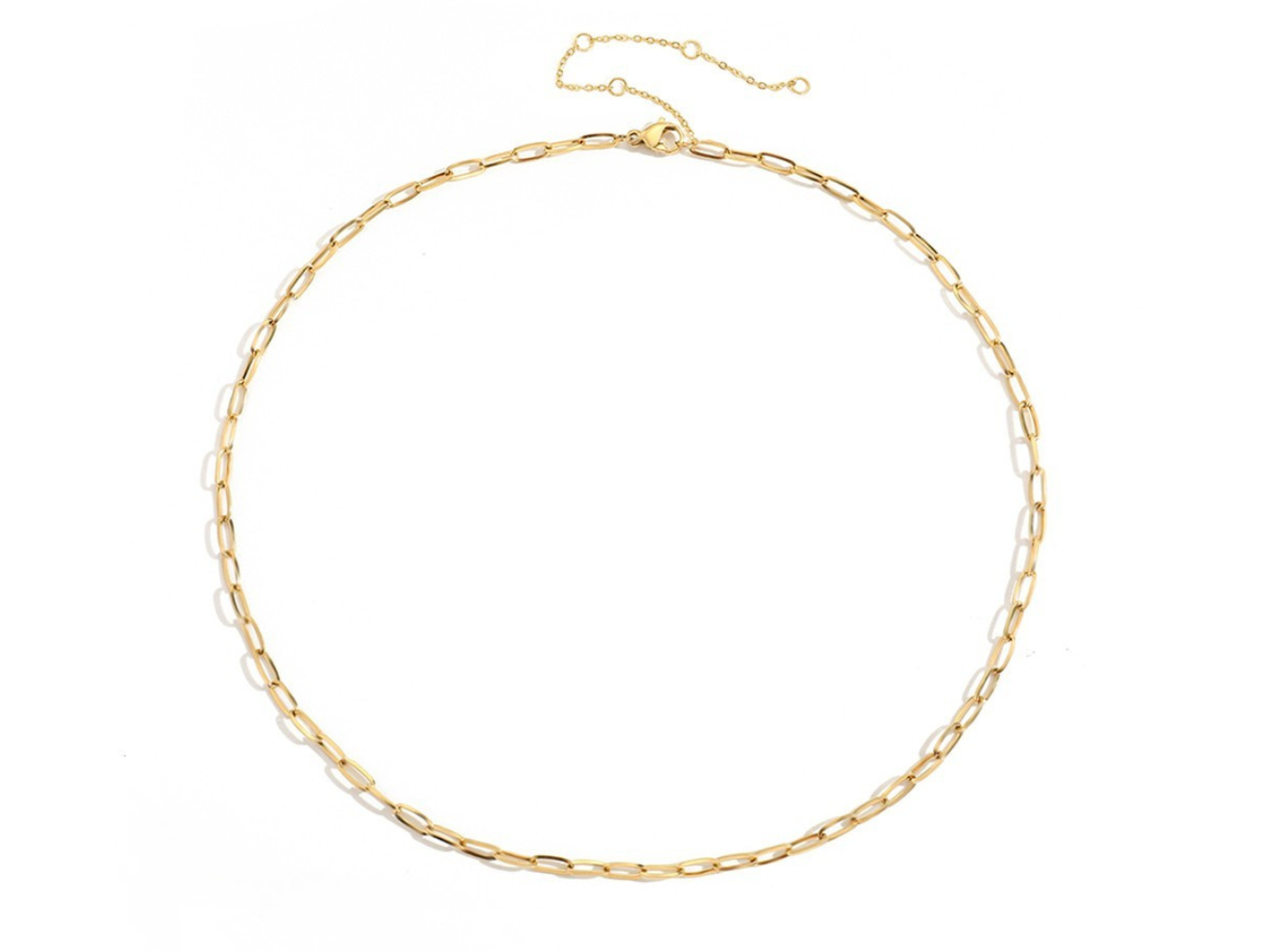 SYLVIENE Náhrdelník CHAINY Elegance Gold
