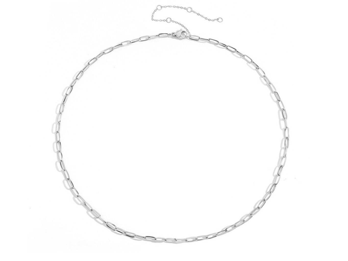 SYLVIENE Náhrdelník CHAINY Elegance Silver