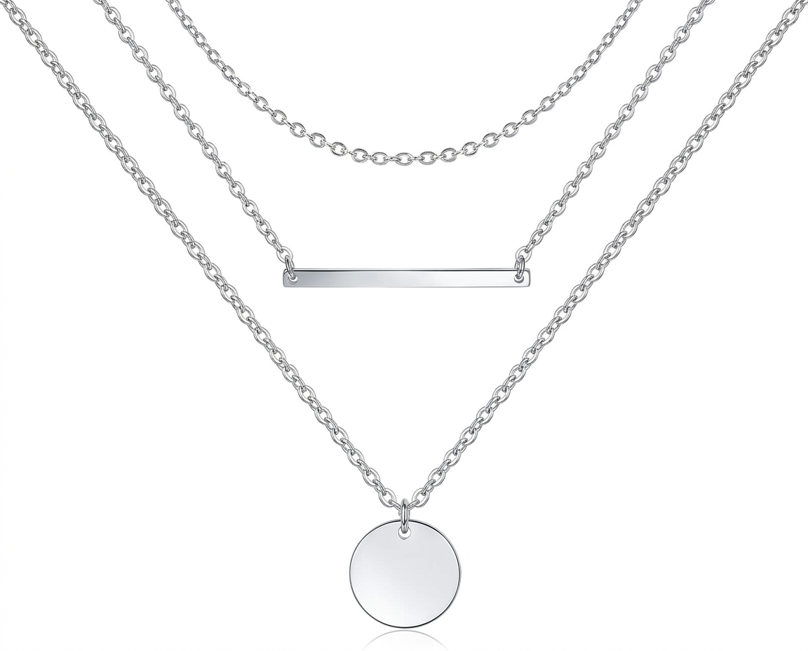 SYLVIENE Set náhrdelníků GABRIELLE Silver
