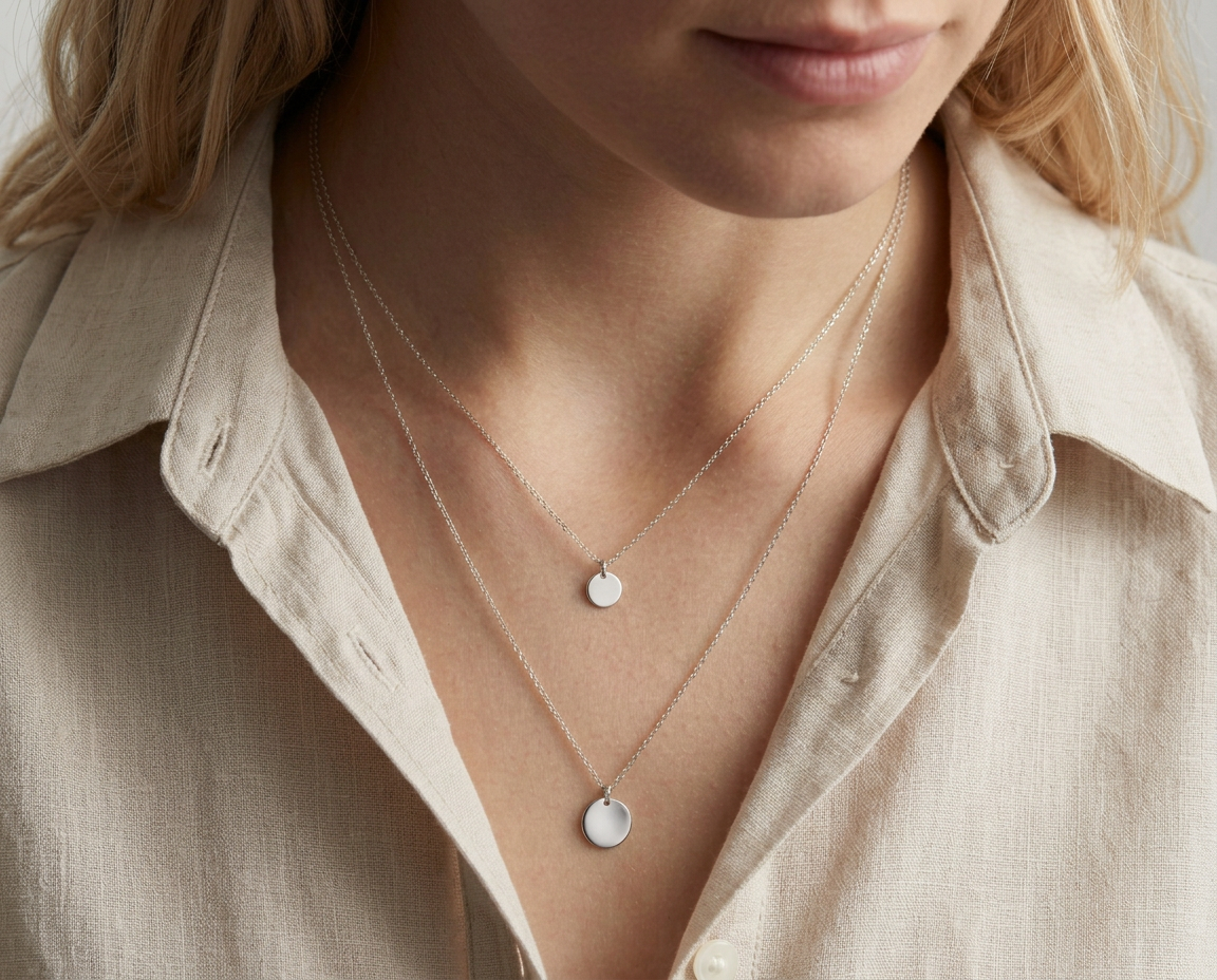 SYLVIENE Set náhrdelníků ADRIENNE Silver