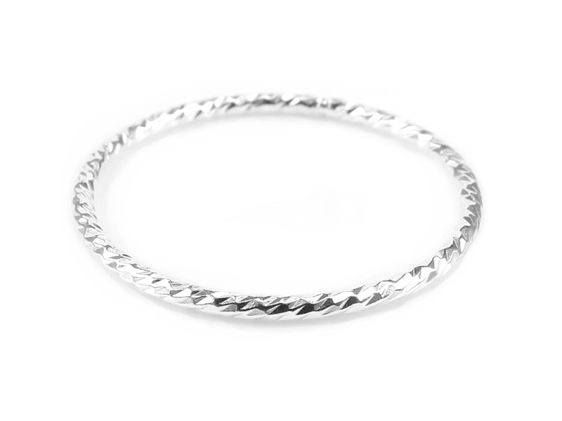 Levně SYLVIENE Stříbrný prstýnek kroužek Diamond Velikost: 10/62 Ag 925/1000
