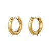 Náušnice kruhy CREOLES Gold 16 mm