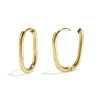 Náušnice SISI Oval Gold
