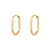 Náušnice SISI Oval Gold