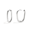 Náušnice SISI Oval Silver