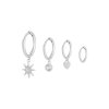 Sada náušnic Sparkle Away Silver