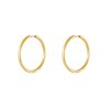 Náušnice kruhy 35 mm Gold