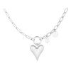 Náhrdelník CHAIN HEART Silver