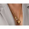 Náhrdelník CHAIN HEART Gold