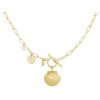 Náhrdelník CHAIN SHELL Gold (2)