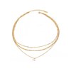 Trojitý náhrdelník STEPHANIE Gold