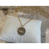 Náhrdelník MADELEINE s gravírováním Gold Filled 13 mm