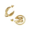 Náušnice kruhy ANYA Gold