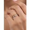 Prsten WAVY Gold