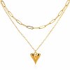 Náhrdelník CHAIN with HEART Gold