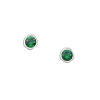 Stříbrné náušnice Birthstone Květen