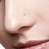 Piercing do nosu Square se Zirkonem