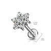 Labreta Flower se Zirkony