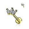 Labreta Triple Marquise se Zirkony