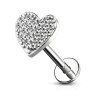Labreta Heart se Zirkony