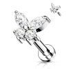 Labreta Butterfly se Zirkony