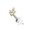 Labreta Three Marquise se Zirkony