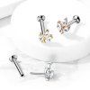 Labreta Three Marquise se Zirkony
