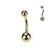 Piercing do pupíku Simple Gold