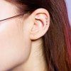Piercing činka do ucha se Zirkonem 1,2 mm