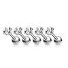 Piercing činka do ucha se Zirkonem 1,2 mm