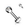 Labreta Ball se Zirkonem 3 mm