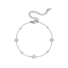Náramek Triple CLOVER se Zirkony Silver