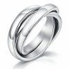 Prsten TRINITY Silver