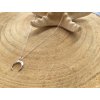 Náhrdelník Půlměsíc Silver (Délka 46cm, Typ řetízku Cable)