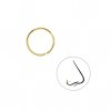 3932 zlaty krouzek do nosu 10mm