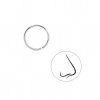 Stříbrný kroužek do nosu 8 mm