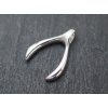 Stříbrný přívěsek Wishbone
