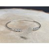 Stříbrný náramek Ball Cuff