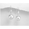Stříbrné náušnice Koule 10 mm  Ag 925/1000