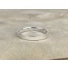 Stříbrný prsten pro muže hladký 3 mm  Ag 925/1000