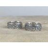 Stříbrný prsten pro muže Celtic III oxidovaný 8 mm  Ag 925/1000