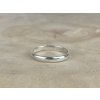 Stříbrný prsten kroužek 3 mm  Ag 925/1000