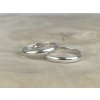 Stříbrný prsten kroužek 3 mm  Ag 925/1000
