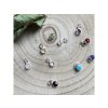 2648 1 birthstone privesek silver mesic narozeni zari safir temne modry