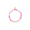 Dětský srdíčkový náramek Pink