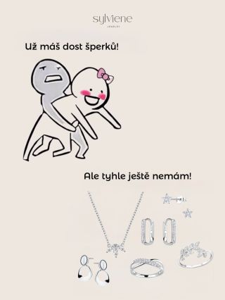 „Už máš dost šperků!“.…říká nikdo nikdy😄 Protože vždycky se najde kousek, co ještě nemáš✨ Znáš to taky? 👀👇